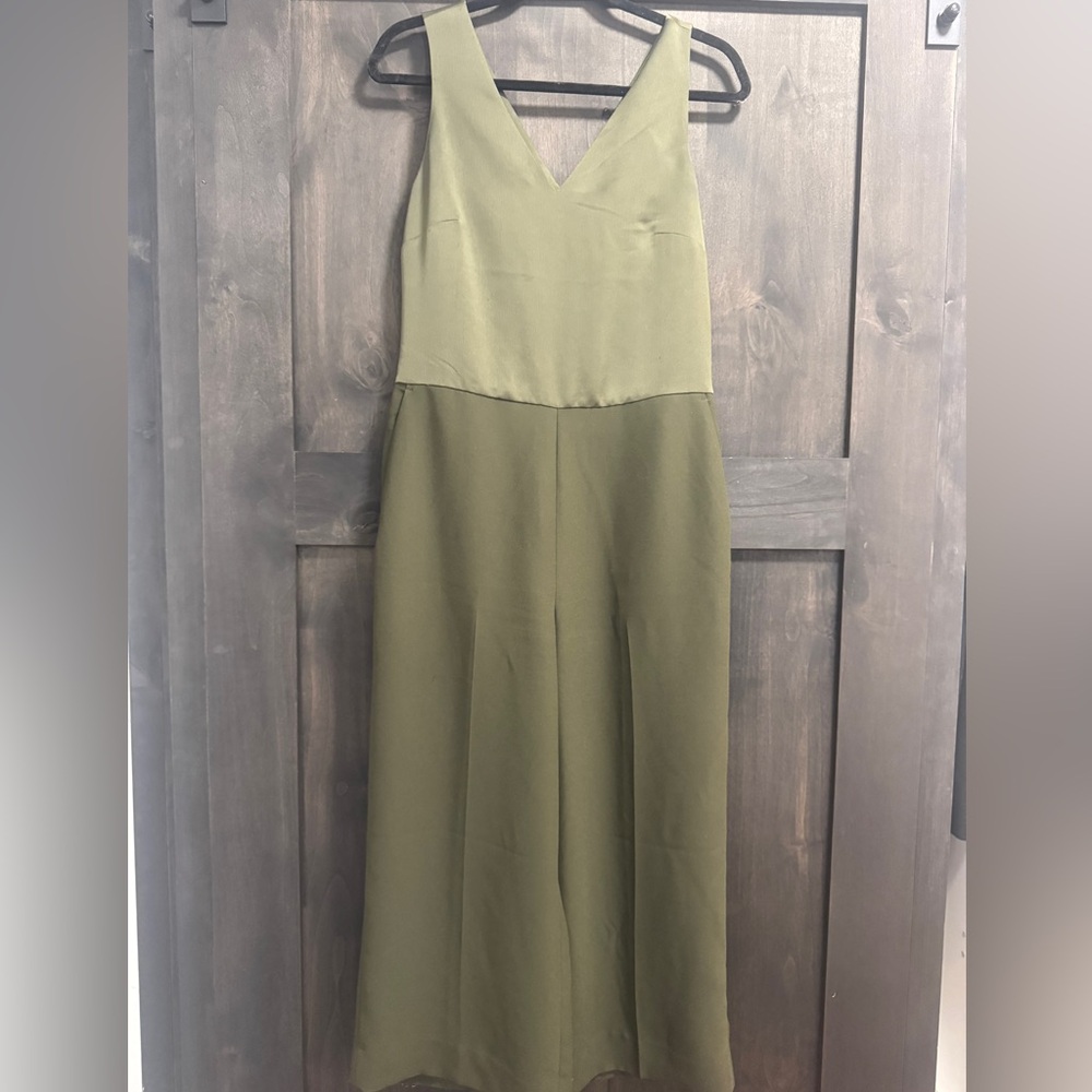 Banana Republic Olive Green Strapless Jumper